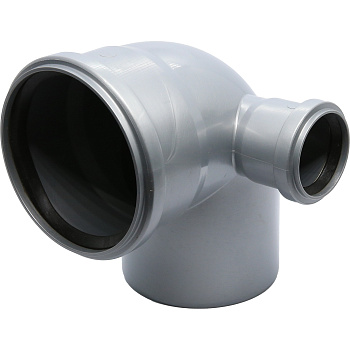 Отвод VALFEX 110/50х87,5гр. фронт тыл PP-H для внут. канал. (30), 23124150 Отвод VALFEX 110/50х87,5гр. фронт тыл PP-H для внут. канал. (30), 23124150