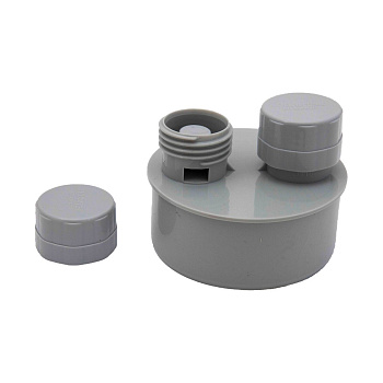 Клапан Политэк Пайп вакуумный (аэратор) 110, для внут. канализации Клапан Политэк Пайп вакуумный (аэратор) 110, для внут. канализации