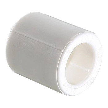 Муфта РОСТерм PPR 110мм, белый Муфта РОСТерм PPR 110мм, белый