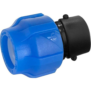 Муфта компрессионная соединительная c внутренней резьбой 63х1 1/2" (Valfex) (16/4) Муфта компрессионная соединительная c внутренней резьбой 63х1 1/2" (Valfex) (16/4)