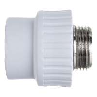 Муфта РОСТерм PPR комбинированная с раз. раструбом D32х1.1/4 НР Муфта РОСТерм PPR комбинированная с раз. раструбом D32х1.1/4 НР