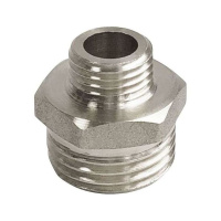 Ниппель VALFEX переходной НР 1 1/4" - НР 1" никель (80/5) Ниппель VALFEX переходной НР 1 1/4" - НР 1" никель (80/5)