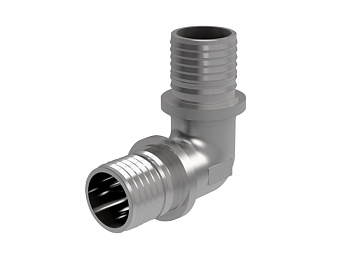 Уголок Royal Thermo соединительный 90гр. 16×16 PPSU Уголок Royal Thermo соединительный 90гр. 16×16 PPSU